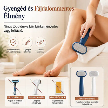 Egy lépésben működő bőrkeményedés-eltávolító