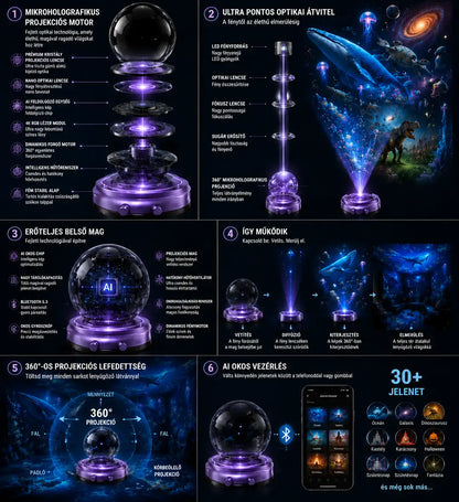 🔮Topacme® Éjszakai Fény Projektor