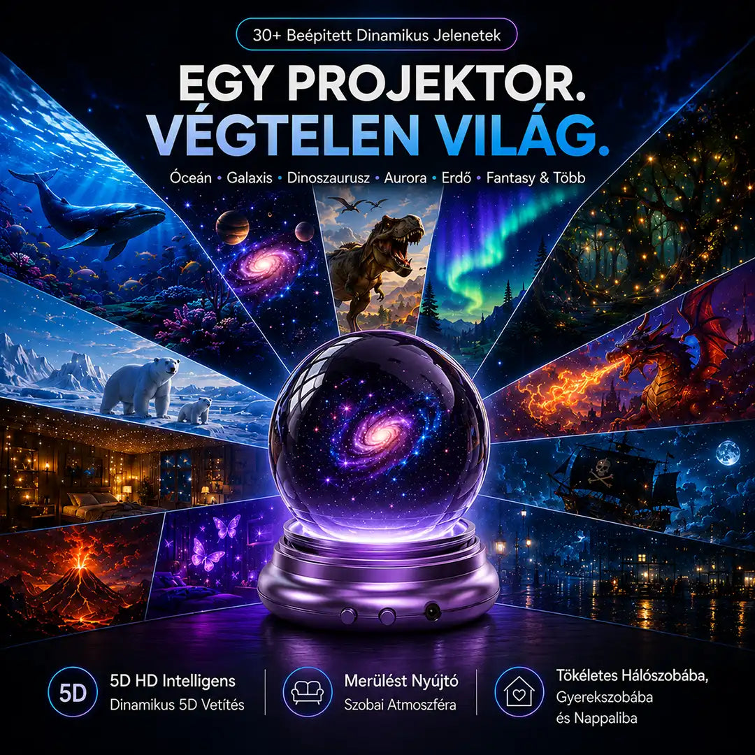 🔮Topacme® Éjszakai Fény Projektor