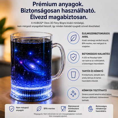 🔥HUBUQ® 🪄 Intelligens világító akrilpohár