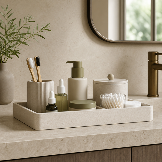 Lunaviero Bathroom Countertop Tray lifestyle image 1