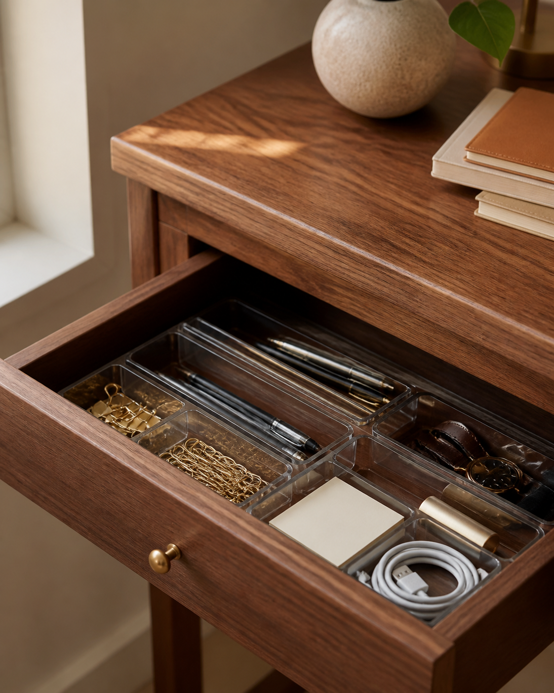 Lunaviero Smoky Clear Drawer Organizer lifestyle image 2