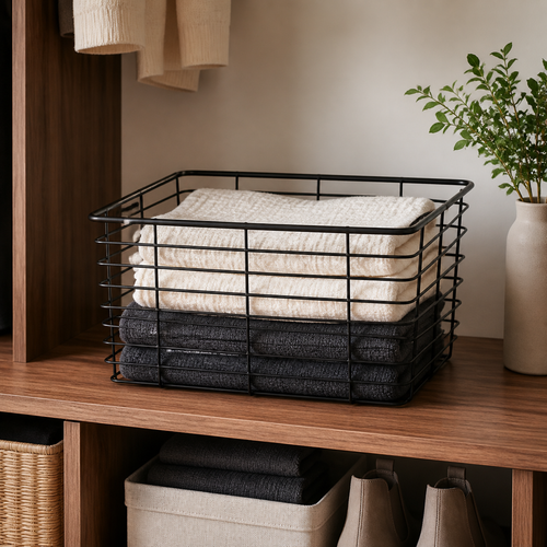 Lunaviero Wire Storage Basket lifestyle image 1