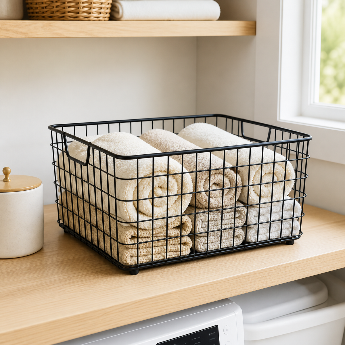 Lunaviero Wire Storage Basket lifestyle image 2