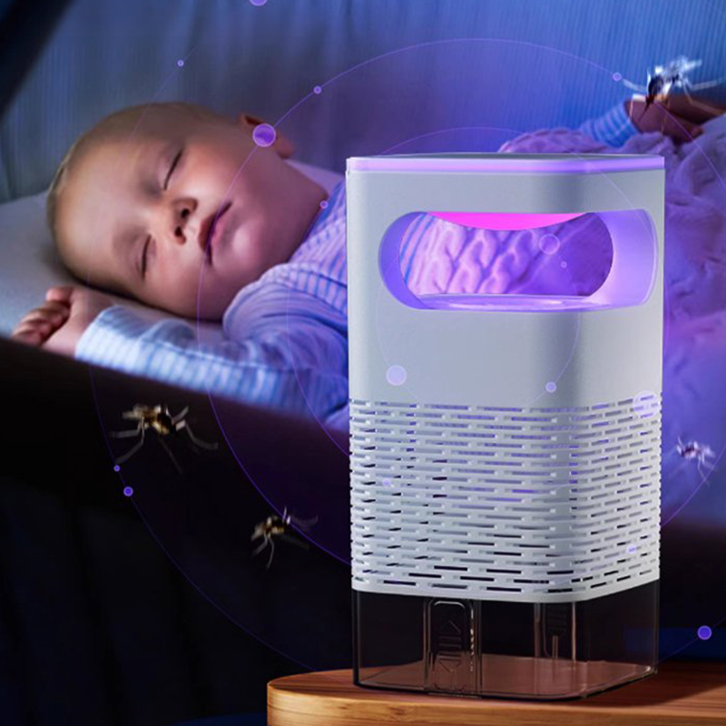 🦟 UV szúnyog- és rovarcsapda átlátszó gyűjtőtartállyal